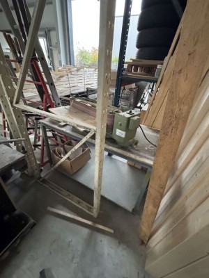 5449.152 => 1 Kantenschleifmaschine mit Transportwagen