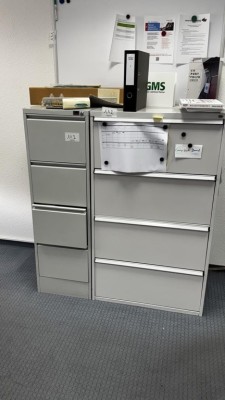 5492.112 => 2 Hängeregistraturschrank, 4-zugig