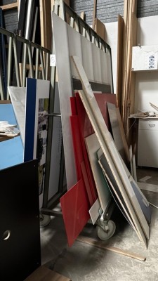 5492.217 => 1 Glastransportgestell, fahrbar