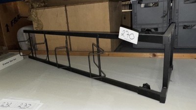 5492.270 => 1 Pos. Prospektständer, teilweise in Holztransportboxen