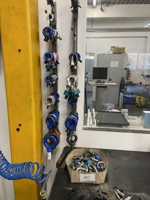 5524.127        ==>.   1 Pos. Ringschrauben, diverse Größen, ca. 110 Stück