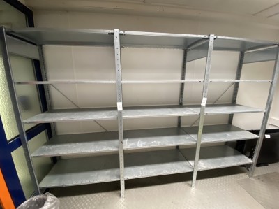 5280.99 => 1 Pos. Fachbodenregale, ca. 3 lfd. m, Stecksystem