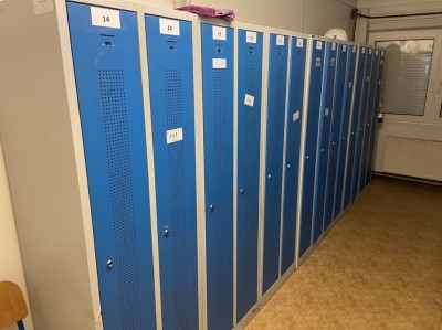 5280.101 => 1 Pos. Spinde, 2-türig, 14 Stück