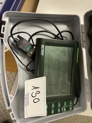 5280.130 => 1 Feuchtigkeits-/Temperaturschreibgerät Extech RH520