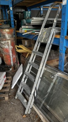 5509.115 => 1 Alu-Klappleiter, 6-sprossig