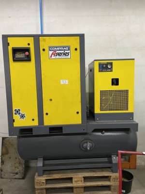 5555.53    =>     1 Druckluftanlage Comprag, Bj 2021,