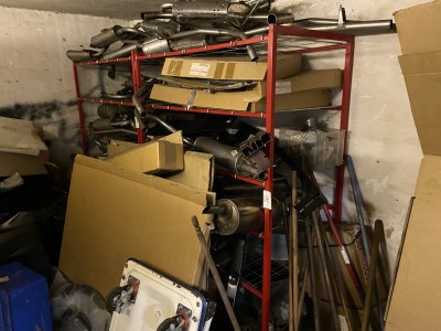 5528.145 => 1 Pos. Fachbodenregale, ca. 6 lfm.