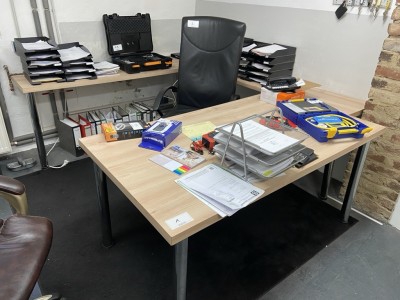 5580.1 => 1 Winkelkombination aus Arbeitsplatten (Eigenbau)