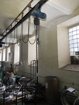 5574.175     =>   1 Elektrokettenzug Demag, Tragkraft 500 kg