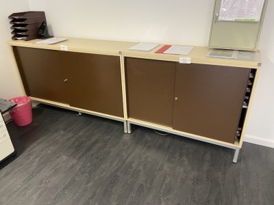 5571.11 => 2 Aktenschiebetürenschränke