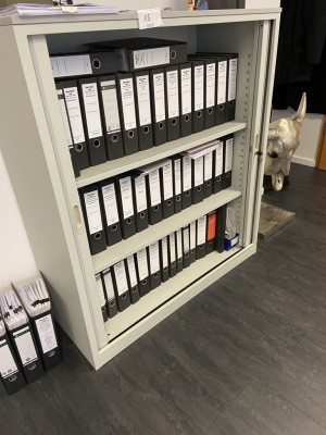 5571.15 => 1 Aktenquerrollladenschrank