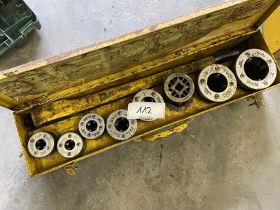 5571.112 => 1 Gewindeschneidekluppe Rems Eva, 1/4 - 2 Zoll