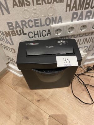 5612.34 =>. 1 Aktenvernichter Olympia