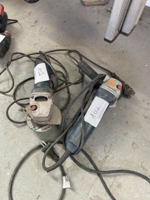 5612.102 =>. 2 Einhandwinkelschleifer Bosch