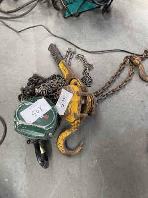 5612.105 =>. 2 Handkettenzüge