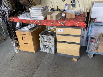 5595.82 => 1 Schreibtisch mit Aktenrollcontainer