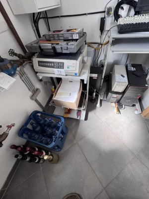 5627.73    =>   1 Matrixdrucker Oki Microline 3390 mit Druckertisch, fahrbar