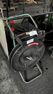 5569.29 => 1 Haspelwagen Signode mit Spanner