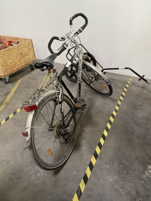 5634.101 => 1 Betriebsfahrrad mit Anhänger