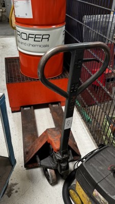 Bild 5590.427 => 1 Gabelhubwagen (Kurzgabeln)
