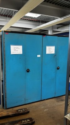 Bild 5590.822 => 1 Metallwerkzeugschrank, 4-türig - Abholung nach Freigabe −