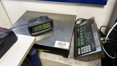 Bild 5590.862 => 1 Paketwaage Mettler Toledo ID7 - Abholung nach Freigabe −