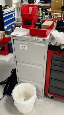 Bild 5590.945 => 1 Hängeregistraturschrank Bisley, 3-zugig