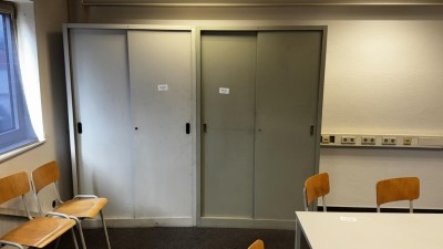 Bild 5590.1164 => 2 Metallschiebetürenschränke