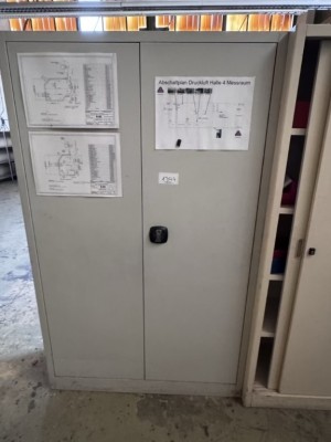 Bild 5590.1347 => 1 Metallwerkzeugschrank