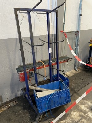 Bild 5590.1452 => 1 Regal, fahrbar