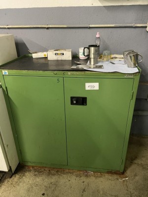 Bild 5590.1622 => 1 Metallwerkzeugschrank, niedrig