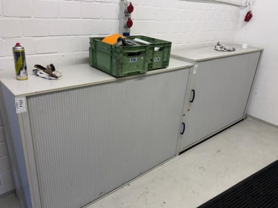 Bild 5590.1641 => 2 Aktenquerrollladenschränke