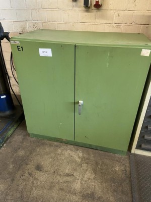 Bild 5590.1752 => 1 Metallwerkzeugschrank Dick, niedrig
