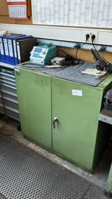 Bild 5590.1854 => 1 Metallwerkzeugschrank, niedrig