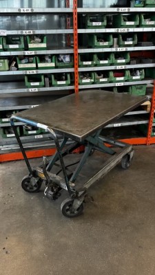 Bild 5590.1863 => 1 Hubtisch Kaiser u. Kraft, fahrbar