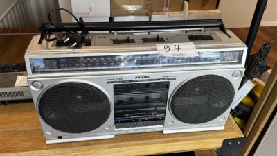 Bild 5691.94 => 1 Ghettoblaster Philips 4 Band D8434