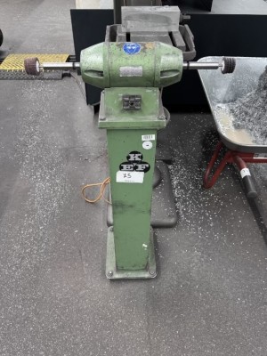 Bild 5646.75 => 1 Doppelschleifbock mit Standsäule