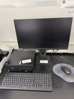 Bild 5646.264 => 1 PC Dell mit Widescreen-TFT-Monitor Lenovo