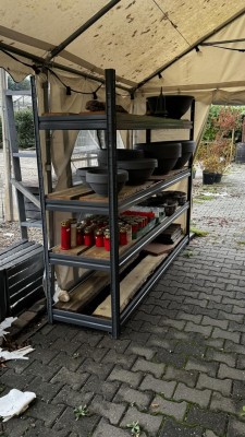 5690.50 => 1 Pos. Warenpräsentationsregale und Warenpräsentationstische