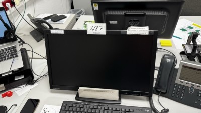 Bild 5590.487 => 1 Widescreen-TFT-Monitor HP, 23 Zoll